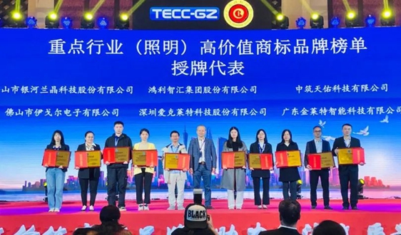 鸿利智汇荣获“广东高价值商标品牌”，助力经济高质量发展
